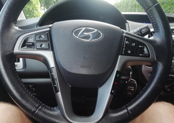 Hyundai i20 cena 31700 przebieg: 125125, rok produkcji 2015 z Płońsk małe 191
